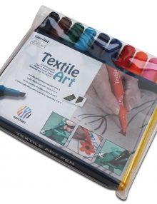 Textile Art, 10er-Set Stoffmalstifte